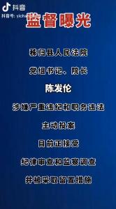 陈发伦涉嫌严重违纪和职务违法，主动投案，目前正接受调查。