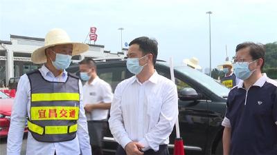 马泽江暗访疫情防控工作