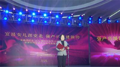 宜昌市举行纪念“三八”国际妇女节112周年活动