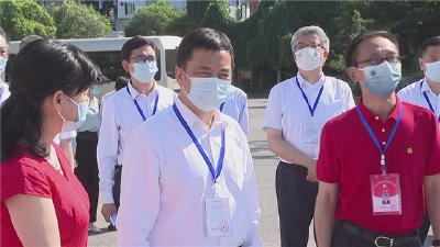 马泽江巡视2022年高考工作