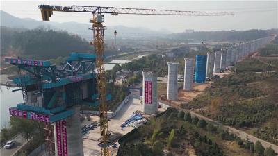 沪渝蓉高铁荆门至宜昌段建设高效有序推进