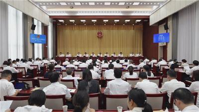 市七届人大常委会第十次会议召开