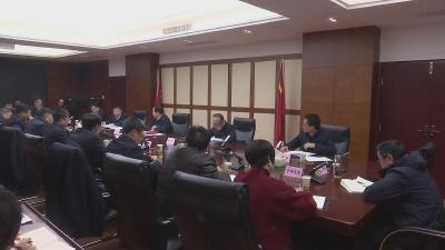 市委主题教育领导小组办公室第六次主任会议召开