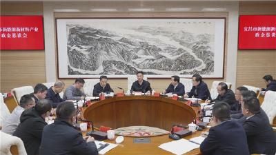 宜昌市召开新能源新材料行业政企恳谈会