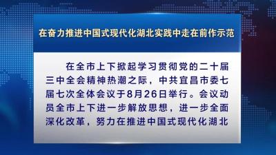 三峡日报社论：在奋力推进中国式现代化湖北实践中走在前作示范