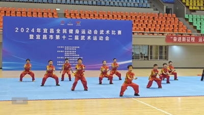 宜昌市全民健身运动会武术比赛举行