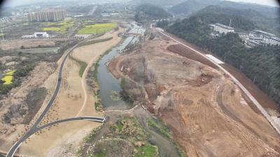 柏临河生态廊道项目加紧推进 七个生态小岛年内建成开放  