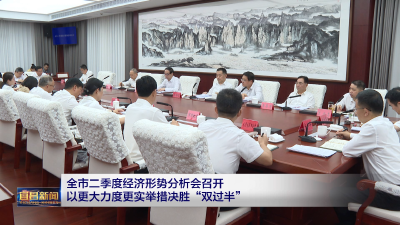 全市二季度经济形势分析会召开  以更大力度更实举措决胜“双过半”