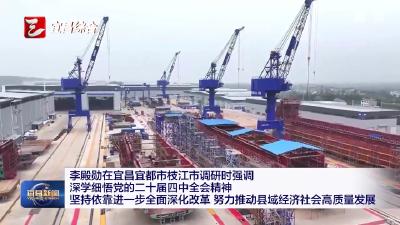 李殿勋在宜昌宜都市枝江市调研时强调 深学细悟党的二十届四中全会精神 坚持依靠进一步全面深化改革 努力推动县域经济社会高质量发展