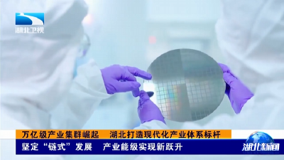 湖北“十四五”产业强省壮根基 | 万亿级产业集群崛起 湖北打造现代化产业体系标杆  