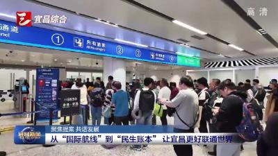从“国际航线”到“民生账本” 让宜昌更好联通世界