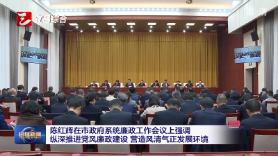 陈红辉在市政府系统廉政工作会议上强调 纵深推进党风廉政建设 营造风清气正发展环境