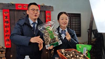 年货最浓是乡味——远安村干部巧借节日代言助农直播火出圈  