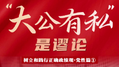 五论树立和践行正确政绩观·党性篇  