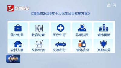 宜昌2026年十大民生项目出炉 10月底前全部落地