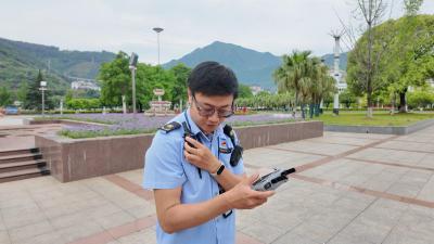 兴山严查非法营运 无人机“飞”进执法一线