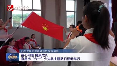 童心向阳 健康成长 宜昌市“六一”少先队主题队日活动举行