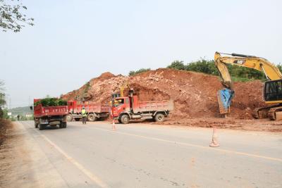 G318红花套至长阳县偏岩段（宜都段）改建工程一标段全面开工建设