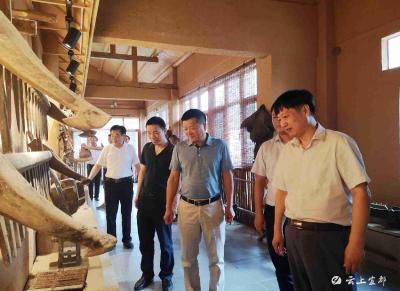 荆门市政协来我市考察美丽乡村建设工作