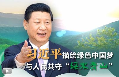 【动图解】习近平绿水青山“话中画”