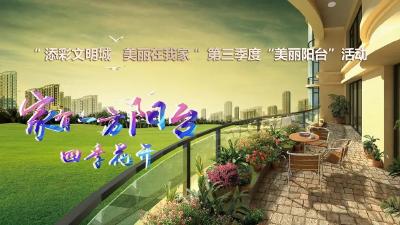 听说你家有个漂亮阳台？快来参加第三季度“美丽阳台”吧！