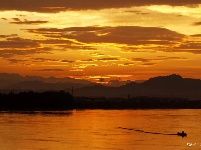 清风醉晚霞 夕阳美如画