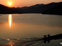 清风醉晚霞 夕阳美如画