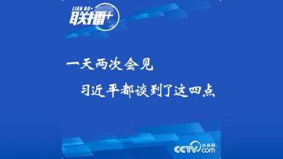 一天两次会见 习近平都谈到了这四点