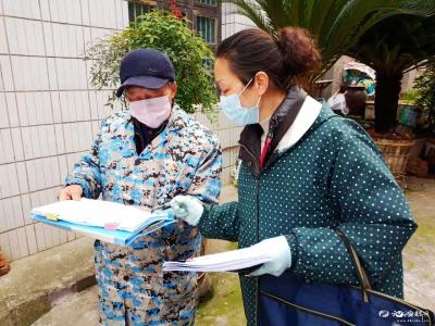 清江社区：“疫”线网格员 织密“防护网”