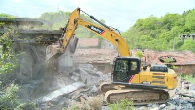 松宜矿区：拆旧屋 复生态 “唤醒”老矿区新活力