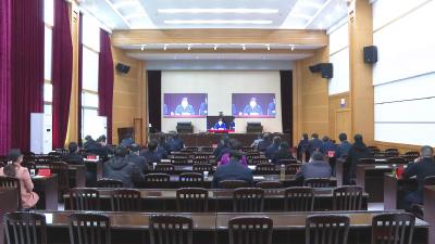 宜昌市召开六届市纪委五次全会暨全市基层党建述职评议视频会议