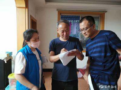东风社区:“双报到双服务”吹响文明共建“集结号”