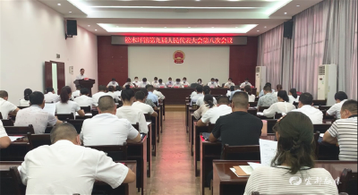 松木坪镇召开第九届人民代表大会第八次会议