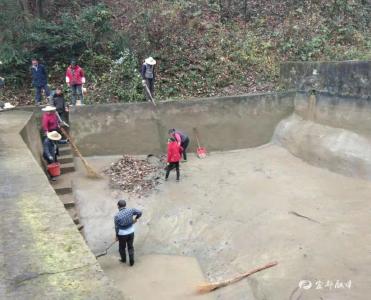 杉木坑村：共洗供水池 同饮放心水