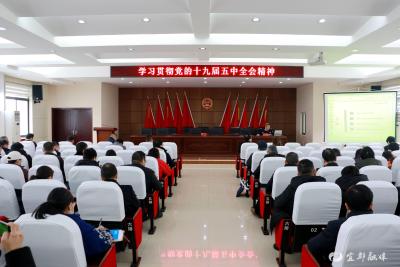 学习贯彻党的十九届五中全会精神 | 市市场监管局组织学习党的十九届五中全会精神