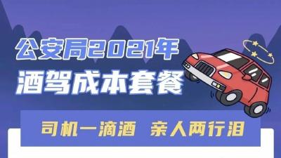 @宜都司机 算完这笔账，你还敢酒驾吗？