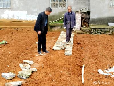 茶元寺村：小石板铺就“连心路”