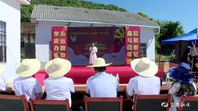 南冲村举办庆祝中国共产党成立100周年文艺汇演