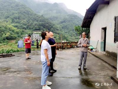 庙河村积极应对极端天气