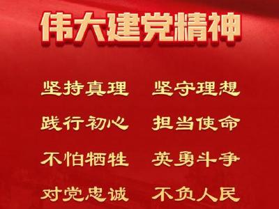 把伟大建党精神继承下去、发扬光大