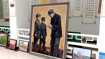 我市举办庆祝建党100周年美术书法摄影作品展