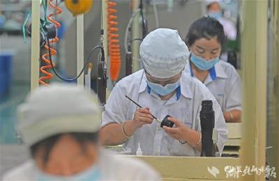 【湖北日报】宜都电子信息产业向高端迈进