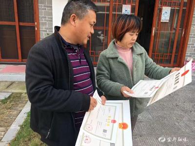 学党史 悟思想 办实事 开新局︱青林寺村：服务群众零距离  营业执照送到家