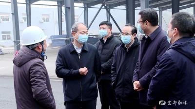 宜昌市副市长杨卫华来我市调研工业经济发展