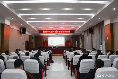 深入学习贯彻党的十九届六中全会精神 | 高坝洲镇：学习全会精神 谱写高质量发展新篇章