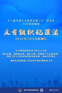 《反有组织犯罪法》来了！黑恶犯罪，一个都不放过！