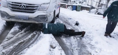 救治耄耋老人  寒风大雪里的一场双向“生命接力”