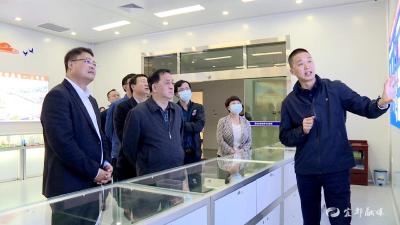 长江委水资源管理局来我市调研取用水管理工作