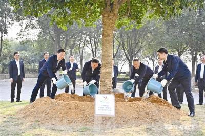 【三峡日报】“当枝松宜”共植协同发展纪念树