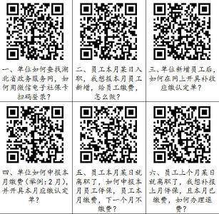 社保业务“码上知”
